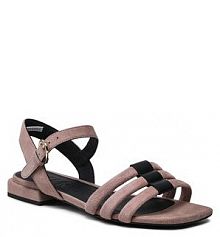 Sandały Furla brązowe damskie 