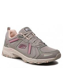 Buty trekkingowe niskie Skechers beżowe damskie 
