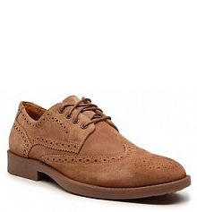 Półbuty sznurowane Gino Rossi brązowe męskie 