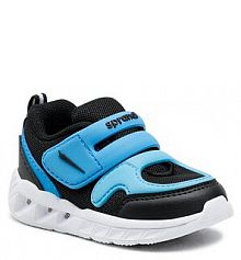 Buty na rzepy Sprandi czarne dziecięce 