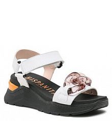 Sandały na koturnie Hispanitas białe Grazia-V3 HV232615 White