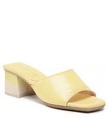 Klapki na słupku Hispanitas żółte 