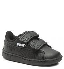 Buty na rzepy Puma czarne dziecięce 