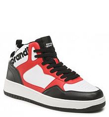 Sneakersy Sprandi białe męskie 