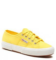 Tenisówki Superga żółte damskie 