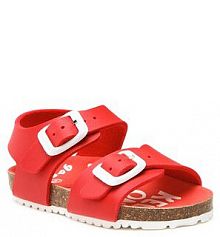Sandały Garvalin czerwone dziecięce 