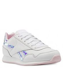 Półbuty sznurowane Reebok Classic białe dziecięce 