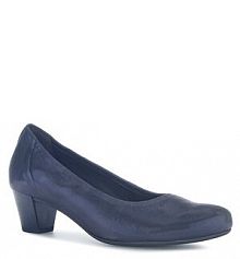 Półbuty na obcasie Gabor granatowe damskie 
