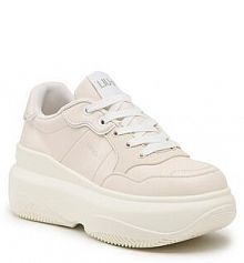 Półbuty na koturnie Liu Jo écru 