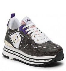 Półbuty na koturnie Liu Jo brązowe 