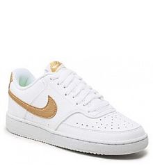 Półbuty sznurowane Nike białe damskie 