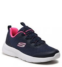 Półbuty wsuwane Skechers granatowe damskie 