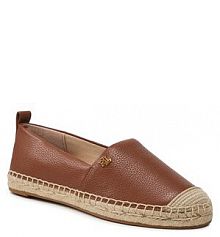 Espadryle LAUREN RALPH LAUREN brązowe damskie 