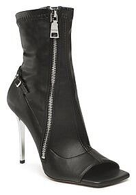 Botki na szpilce R.Polański czarne 