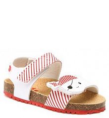 Sandały Garvalin białe dziecięce 