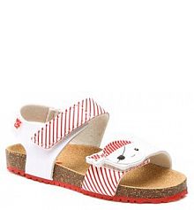 Sandały Garvalin białe dziecięce 