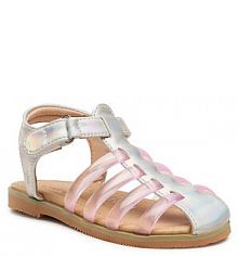 Sandały EMU Australia srebrne dziecięce 