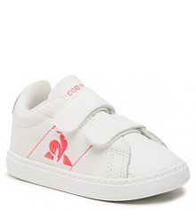 Buty na rzepy Le Coq Sportif białe dziecięce 