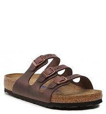 Sandały Birkenstock brązowe damskie 