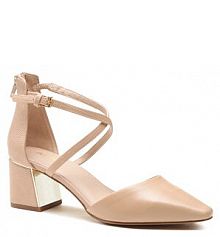 Półbuty na obcasie Aldo beżowe damskie Grarwen 16079287 270