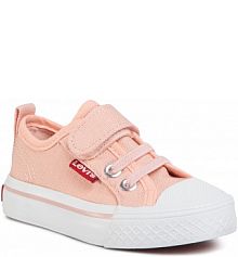 Buty na rzepy Levis różowe dziecięce VORI0007T Pink 0044 1