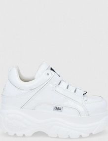 Sneakersy Buffalo  białe damskie 1533233