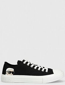 Tenisówki Karl Lagerfeld  czarne męskie KL50316.900