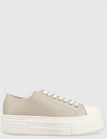 Tenisówki Armani Exchange  beżowe damskie XDX095.XV571.00558