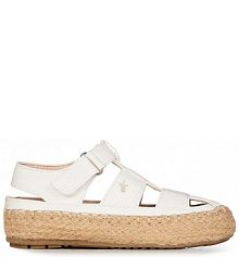 Sandały EMU Australia  białe dziecięce K12512.Cove.