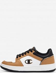 Sneakersy Champion brązowe męskie REBOUND 2.0 LOW S21906-WW015