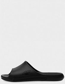 Klapki czarne 4F dziecięce 4FJRMM00FFLIU128-20S