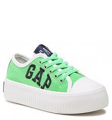 Półbuty wsuwane Gap zielone dziecięce 