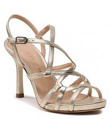 Sandały na szpilce Unisa złote 