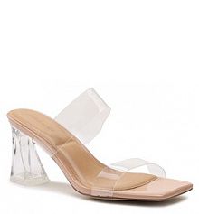 Klapki na słupku Jenny Fairy przezroczysty 