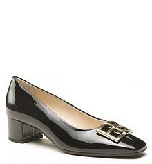 Półbuty na obcasie HÖGL czarne damskie 