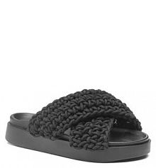 Klapki Inuikii czarne damskie 