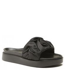 Klapki Inuikii czarne damskie 