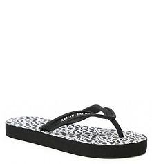 Japonki Armani Exchange czarne damskie 