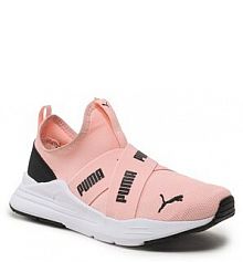Półbuty wsuwane Puma różowe dziecięce 