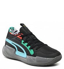 Półbuty sznurowane Puma czarne męskie 