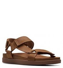 Sandały Clarks brązowe męskie 