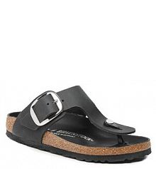 Klapki Birkenstock czarne damskie 