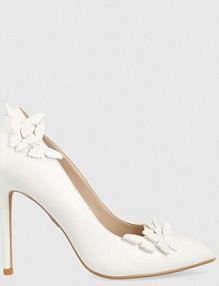 Szpilki Buffalo  białe 1290167.WHT