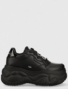 Sneakersy Buffalo  czarne damskie 1630859.BLK