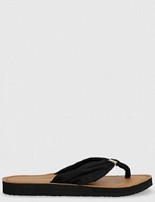 Japonki Tommy Hilfiger  czarne damskie FW0FW06985