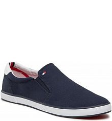 Tenisówki Tommy Hilfiger granatowe męskie 