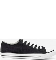 Trampki Lanetti czarne męskie MSS20503-01A