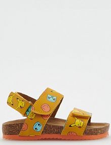 Kolorowe sandały Pokémon Reserved musztardowy dziecięce 1398U-17X