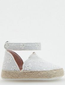 Espadryle z plecionką Reserved złamana/biel dziecięce 6647U-01X