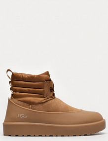 Trzewiki UGG brązowe męskie Classic Mini Lace-Up We
